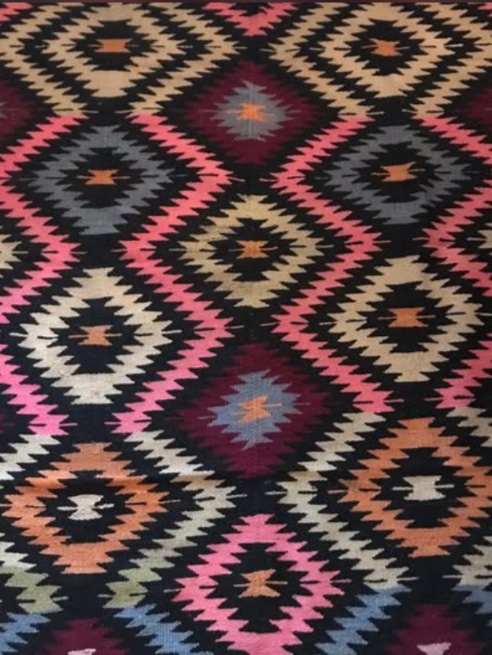 Stunning Rare Vintage Mihalic Kilim